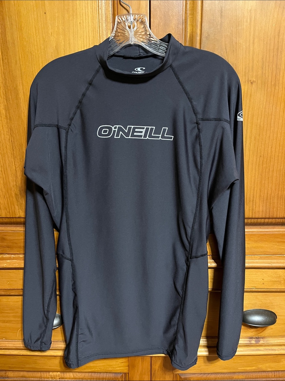 O'Neill Black Long Sleeve Rash Guard